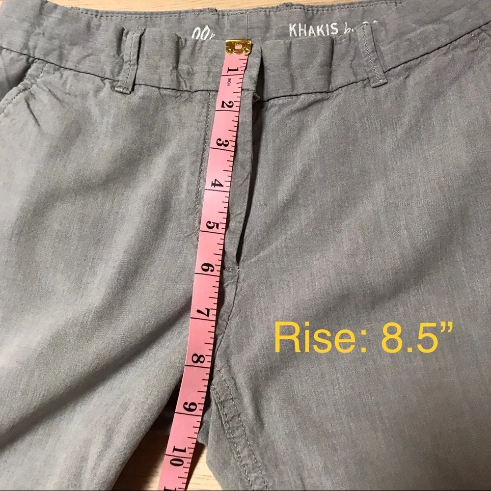 Gap Broken-in Straight Chambray in Gun Powder-00Petite - Picture 6 of 8